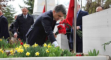 Bolu'da kutlu zaferin şehitleri 110'uncu yılında anıldı