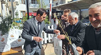 Bozdoğan'da Orman Haftası'nda fidan dağıtımı gerçekleştirildi