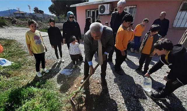 Bozyazı'da fidan dikim etkinliği