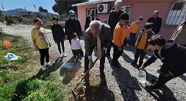 Bozyazı'da fidan dikim etkinliği