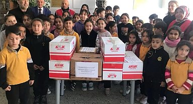 Bozyazı'da öğrenciler Ramazan paketi hazırladı