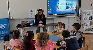 Bozyazı'da öğrencilere ağız ve diş sağlığı ile teknoloji bağımlılığı eğitimi verildi