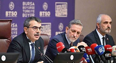 BTSO ve Milli Eğitim Bakanlığı Mesleki Eğitimde İş Birliği Protokolü imzaladı