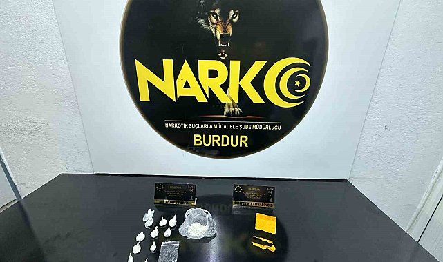 Burdur'da uyuşturucu operasyonunda 5 şüpheli yakalandı