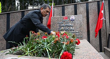 Bursa Gemlik'te şehitler unutulmadı