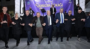 Bursa Nilüfer Ramazan Sokağı'na "Artvin Gecesi" renk kattı