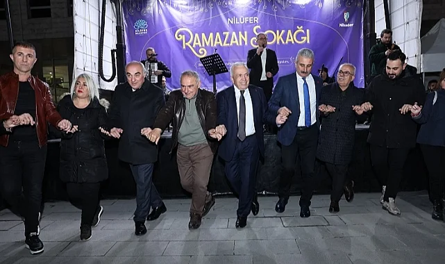 Bursa Nilüfer Ramazan Sokağı'na "Artvin Gecesi" renk kattı