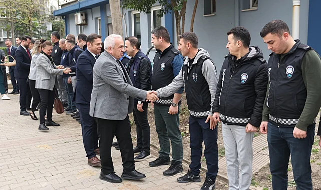Bursa Nilüfer'de geleneksel bayramlaşma