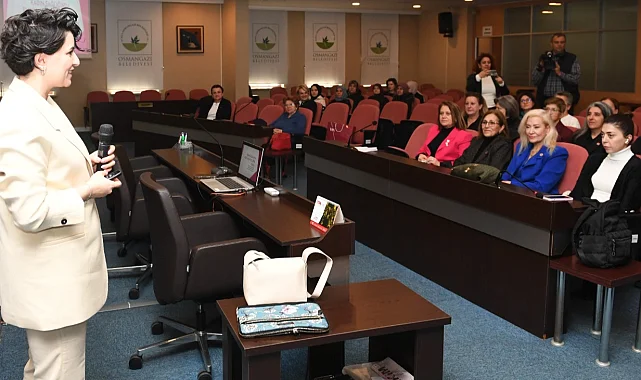 Bursa Osmangazi'de kadınlara özel sağlıklı yaşam semineri