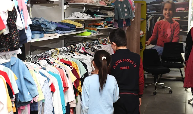 Bursa Osmangazi'nin 'Sevgi Mağazası'ndan bayramlık sevinç
