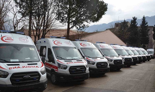 Bursa'da 2024 yılı boyunca 270 bin acil sağlık hizmeti verildi