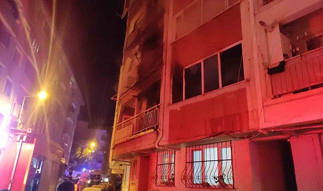 Bursa'da gece yarısı yangın paniği