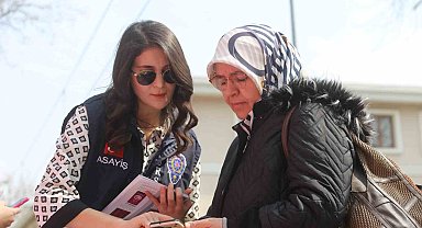 Bursa'da kadına şiddetle mücadelede kadın polisler kolları sıvadı