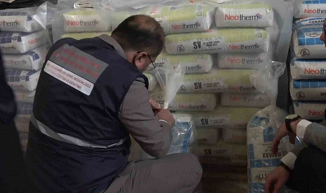 Bursa'da yapı malzemeleri üreticileri denetlendi