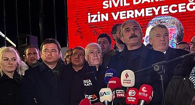 Bursa'da İmamoğlu için protestolar devam ediyor