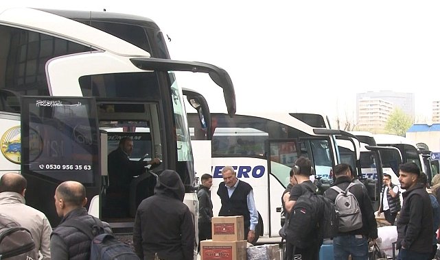 Büyük İstanbul Otogarı'nda bayram hareketliliği
