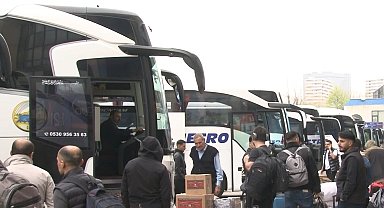 Büyük İstanbul Otogarı'nda bayram hareketliliği