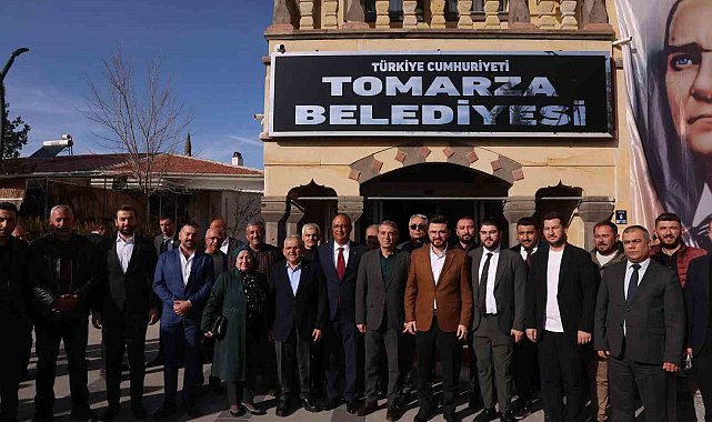 Büyükkılıç ve Okandan'dan Tomarza ziyareti