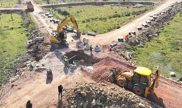 Büyükşehir, altyapı çalışmalarını aralıksız sürdürüyor