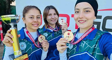 Büyükşehir Okçuları Antalya'dan birincilik ve üçüncülükle döndü
