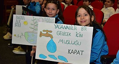 Büyükşehir'le çocuklara su bilinci aşılandı