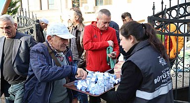 Büyükşehirden 'lokumlu' bayramlaşma