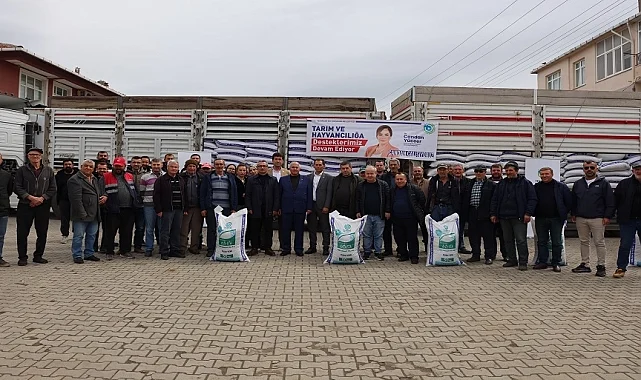 Büyükşehirden, üreticilere kuzu-oğlak yemi desteği