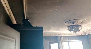Çakmakla oynayan çocuk evi yaktı
