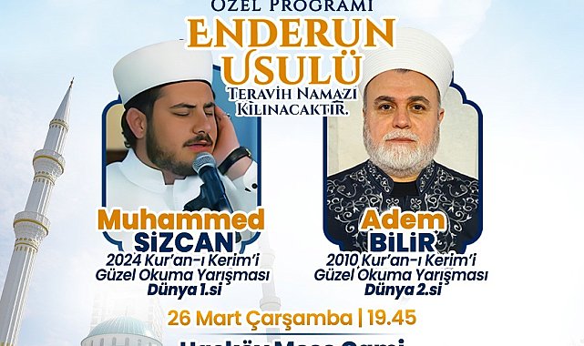 Canik'te Kadir Gecesi'ne özel program