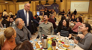 Canik'te sağlık çalışanları iftar sofrasında buluştu
