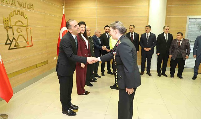 Çankırı protokolü bayramlaştı
