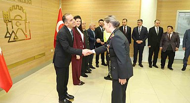 Çankırı protokolü bayramlaştı