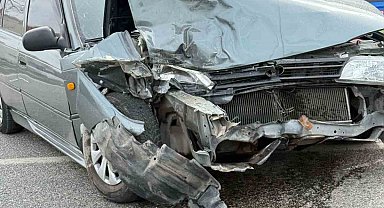 Çarşamba'da trafik kazası: 1 yaralı