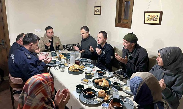 Çavdarhisar'da şehit yakınları ve gaziler onuruna iftar yemeği