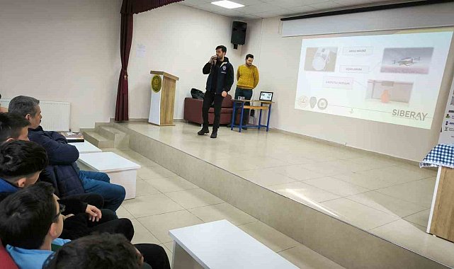 Çaycuma'da lise öğrencilerine 'Siber Güvenlik' farkındalık semineri
