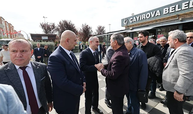 Çayırovalılar bayramlaştı