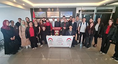ÇEDES öğrenci gruplarından Orman Bölge Müdürlüğü'ne ziyaret