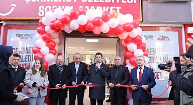 Çekmeköy Belediyesi Sosyal Market hizmete açıldı