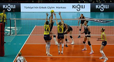 CEV Şampiyonlar Ligi'ndeki Türk derbisinde kazananı altın set belirledi