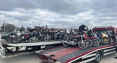 Çevreye rahatsızlık veren motosikletler trafikten men edildi