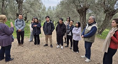 Çinli turizm temsilcileri Antandros Antik Kenti'ne ziyaret