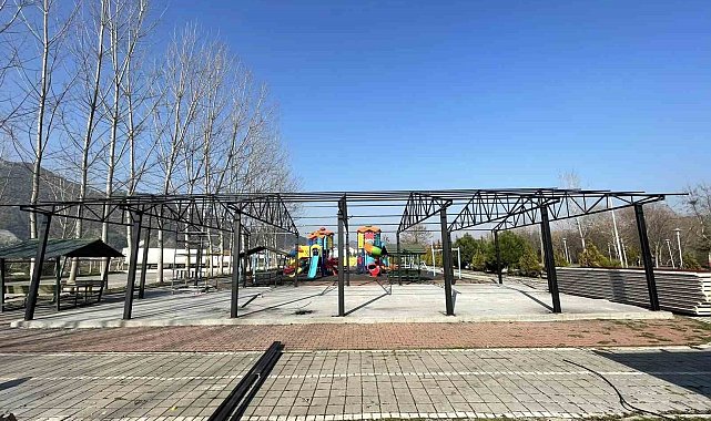 Çocukların merakla beklediği oyun parkında son durum