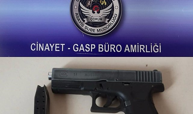 Çorum'da asayiş operasyonları: silah, uyuşturucu ve aranan şahıslar ele geçirildi