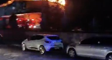 Çorum'da fabrika yangını