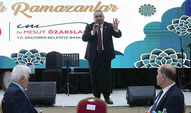 Çorumlular Keçiören'de iftar sofrasında buluştu