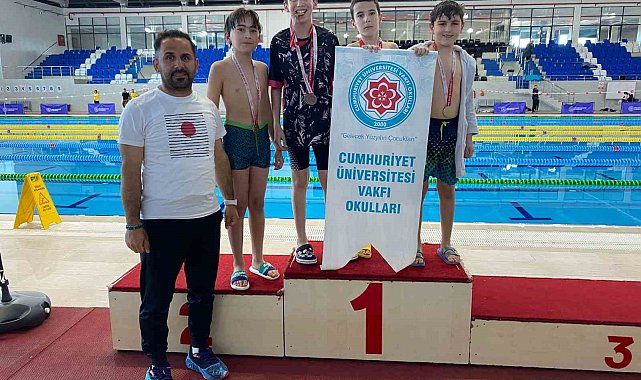 CÜ Vakfı Okulları sporcularından büyük başarı