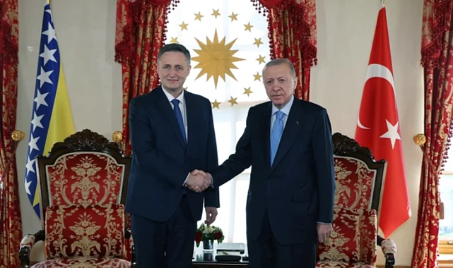 Cumhurbaşkanı Erdoğan, Becirovic'le görüştü