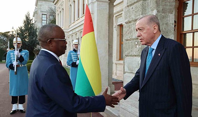 Cumhurbaşkanı Erdoğan, Gine Bissau Devlet Başkanı Embalo ile görüştü