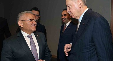 Cumhurbaşkanı Erdoğan'dan Başkan Büyükkılıç'a RES tebriği