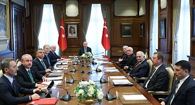 Cumhurbaşkanı YİK Külliye'de toplandı